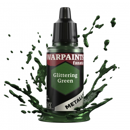 Metallic - The Army Painter - Warpaints Fanatic Metallic: Glittering Green