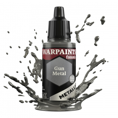 Metallic - The Army Painter - Warpaints Fanatic Metallic: Gun Metal