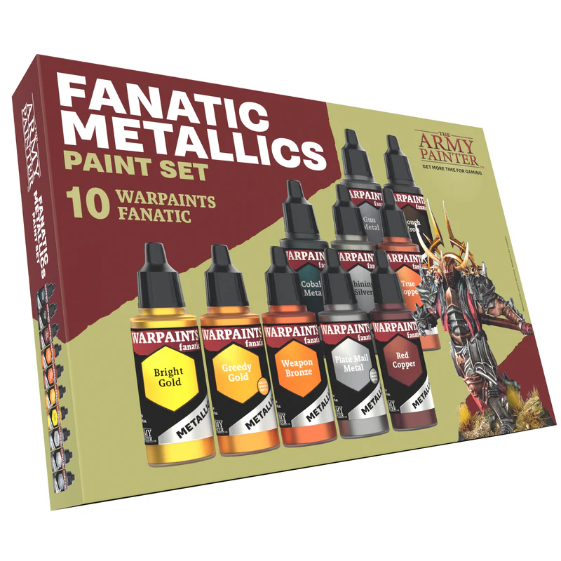 Seturi Vopsele - The Army Painter - Warpaints Fanatic: Metallics Set