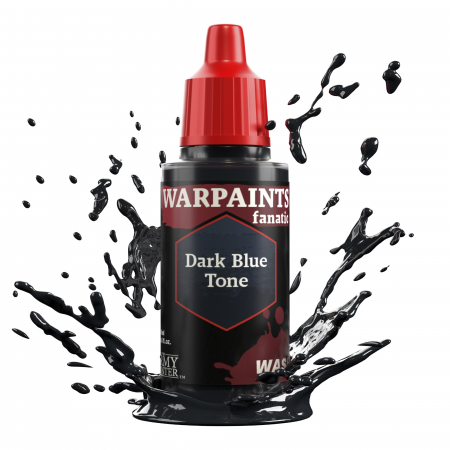 Washes - The Army Painter - Warpaints Fanatic Wash: Dark Blue Tone