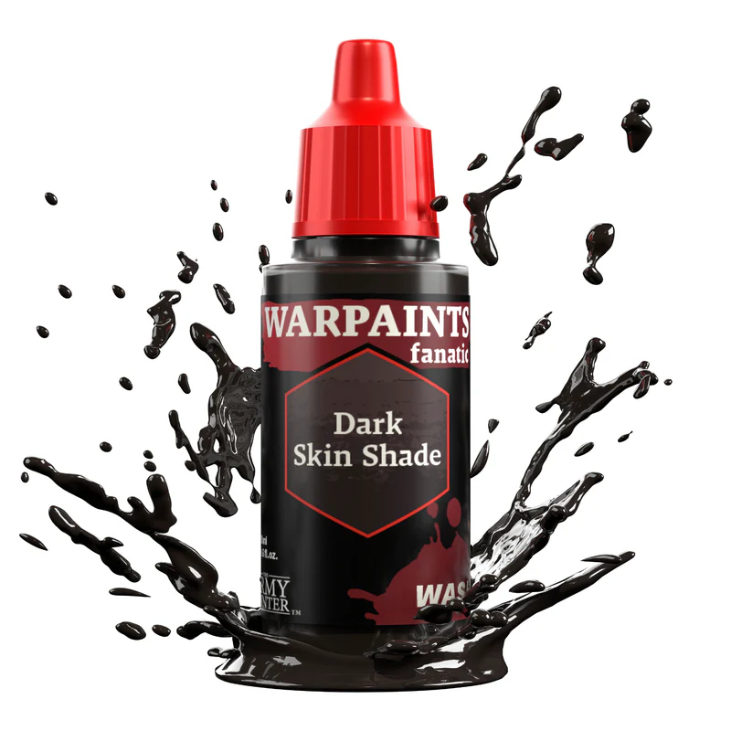 Washes - The Army Painter - Warpaints Fanatic Wash: Dark Skin Shade