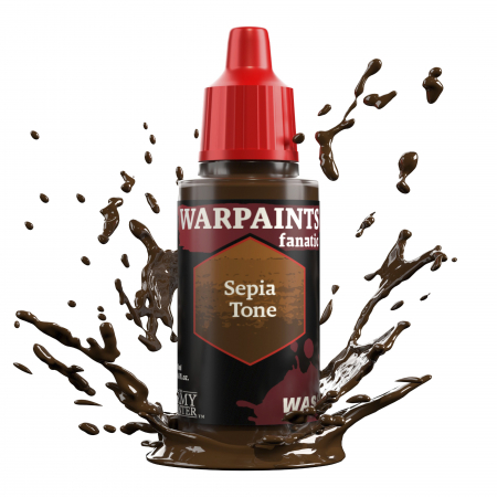 Washes - The Army Painter - Warpaints Fanatic Wash: Sepia Tone