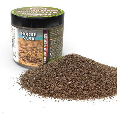 Vopsire, Weathering & Diorama - GSW - Thin Hobby Sand - Burnt Bown 200ml