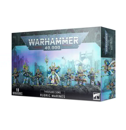 Wargames & Boardgames - Thousand Sons: Rubric Marines