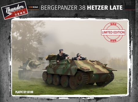 Kituri machete - Thunder Models 35102 - 1:35 Bergepanzer 38 Hetzer Late
