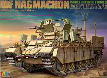 Kituri machete - Tiger Model 4615 - 1:35 IDF Nagmachon early Heavy APC