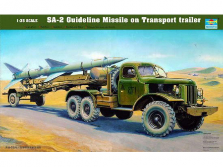 Kituri machete - Trumpeter 00204 - 1:35 SA-2  Guideline Missile with Loading Cabin