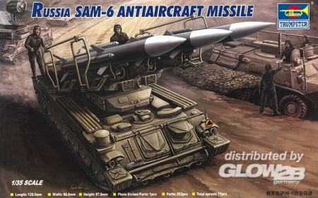 Kituri machete - Trumpeter 00361 - 1:35 Russian SAM-6 antiaircraft missile