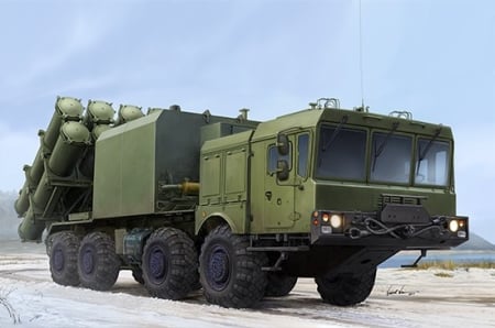 Kituri machete - Trumpeter 01052 - 1:35 Russian 3S60 launcher of 3K60 BAL/BAL-Elex Coastal missile Comlex