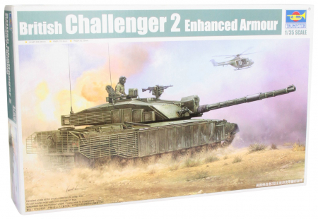Kituri machete - Trumpeter 01522 - 1:35 British Challenger 2 Enhanced Armour