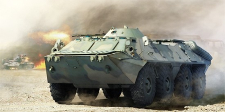 Kituri machete - Trumpeter 01591 - 1:35 Russian BTR-70 APC late version