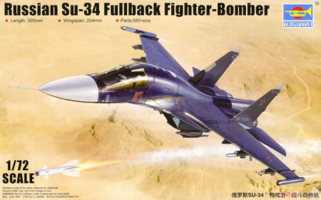 Kituri machete - Trumpeter 01652 - 1:72 Russian Su-34 Fullback Fighter-Bomber