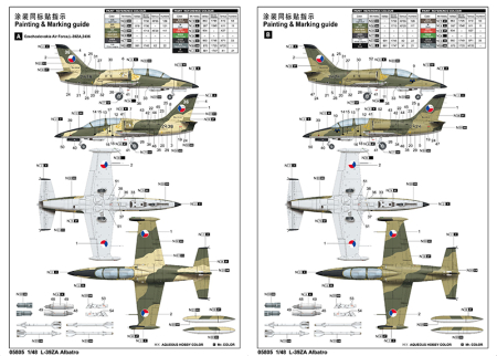 Trumpeter 05805 - 1:48 L-39ZA Albatros [1]