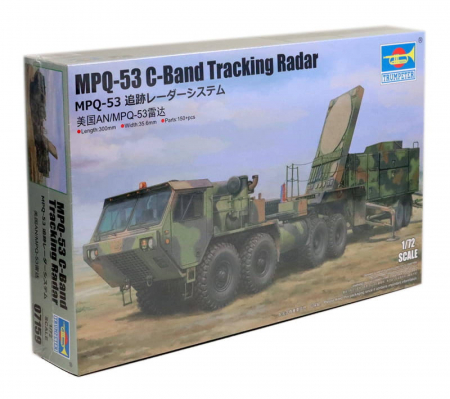 Kituri machete - Trumpeter 07159 - 1:72 MPQ-53 C-Band Tracking Radar