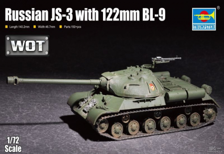 Kituri machete - Trumpeter 07163 - 1:72 Russian JS-3 with 122mm BL-9