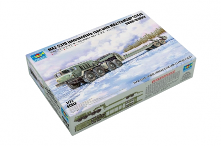 Kituri machete - Trumpeter 07194 - 1:72 MAZ-537G intermediate type with MAZ/ChMZAP 5247G se
