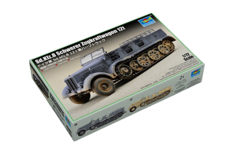 Kituri machete - Trumpeter 07403 - 1:72 Sd.Kfz.8 Schwerer Zugkraftwagen 12t