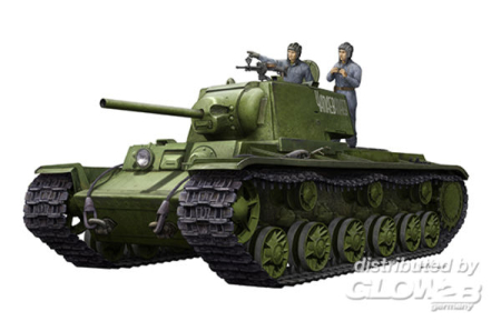 Kituri machete - Trumpeter 09597 1:35 KV-1 1942 Simplified Turret Tank w/Tank Crew