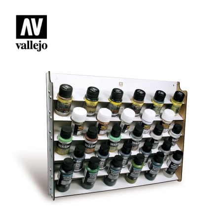 Organizatoare & Cutii Transport - Vallejo 26009 - Wall Mounted Paint Display for 35 and 60 ml bottles