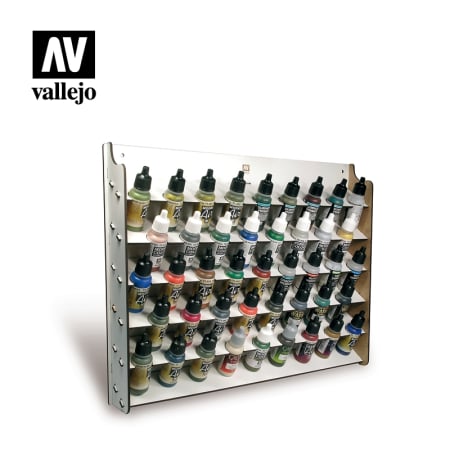Organizatoare & Cutii Transport - Vallejo 26010 - Wall Mounted Paint Display for 17 ml. bottles