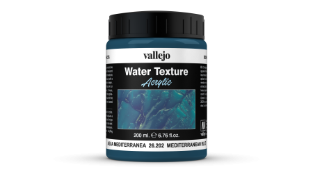 Vallejo Acrylic Textures - Vallejo 26202 - Mediterranean Blue 200ML