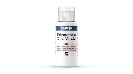 Vallejo Auxiliaries - Vallejo 26650 - Polyurethane Gloss Varnish 60ml