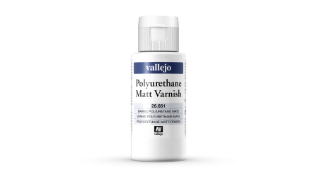 Vallejo Auxiliaries - Vallejo 26651 - Polyurethane Matt Varnish 60ml