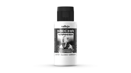 Vallejo Auxiliaries - Vallejo 26701 - Mecha Gloss Varnish 60ML