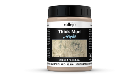Accesorii diorama - Vallejo 26810 - Light Brown Mud 200ml