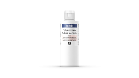 Vallejo Auxiliaries - Vallejo 27650 - Polyurethane Gloss Varnish 200ml