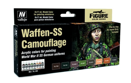 Seturi de vopsele Vallejo - Vallejo 70180 - Waffen SS Camouflage (8) by Jaume Ortiz