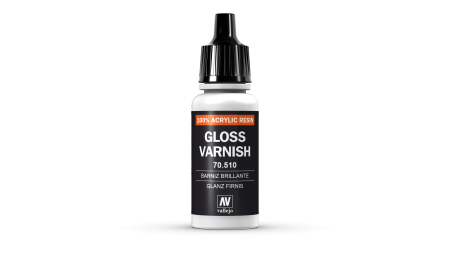 Vallejo Auxiliaries - Vallejo 70510 - Permanent Gloss Varnish