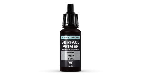 Vallejo Surface Primer - Vallejo 70602 - Black Primer 17ml