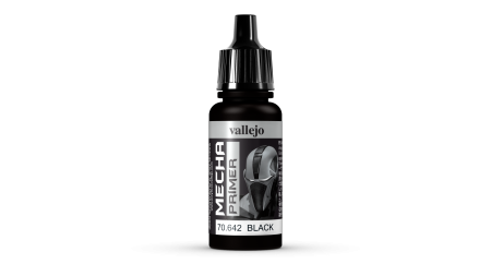 Vallejo Surface Primer - Vallejo 70642 - Mecha Black Primer 17ml