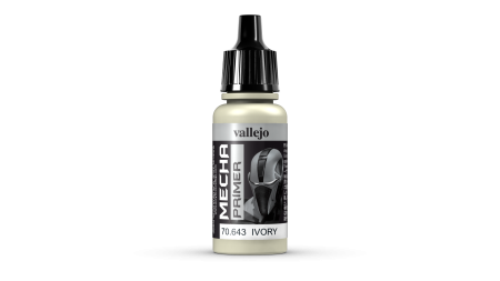 Vallejo Surface Primer - Vallejo 70643 - Mecha Ivory Primer 17ml