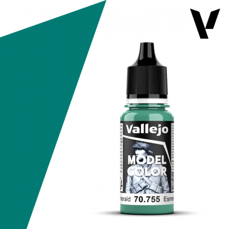 Vopsea la sticluta - Vallejo 70755 - Light Emerald