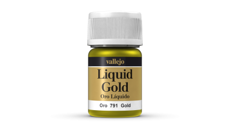 Vopsire, Weathering & Diorama - Vallejo 70791 - Gold (Alcohol Based)