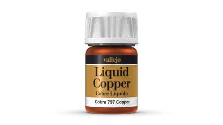 Vopsire, Weathering & Diorama - Vallejo 70797 - Copper (Alcohol Based)