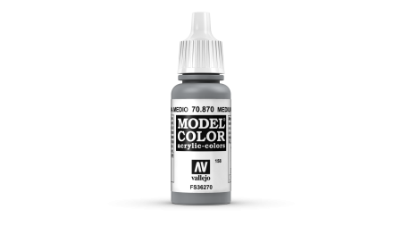 Vopsire, Weathering & Diorama - Vallejo 70870 - Medium Sea Grey