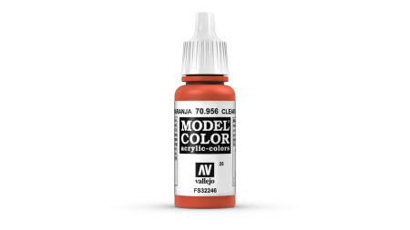 Vopsire, Weathering & Diorama - Vallejo 70956 - Clear Orange