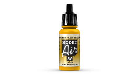 Vopsire, Weathering & Diorama - Vallejo 71078 - Yellow RLM04