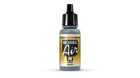 Vopsire, Weathering & Diorama - Vallejo 71114 - Medium Gray