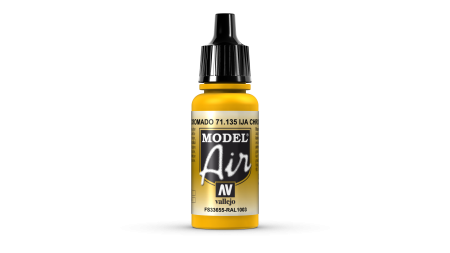 Vopsire, Weathering & Diorama - Vallejo 71135 - IJA Chrome Yellow