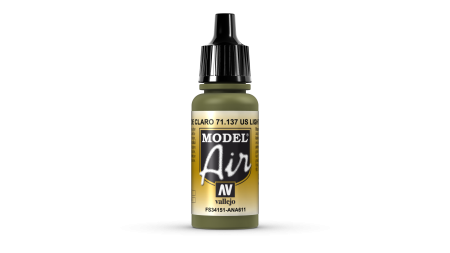 Vopsire, Weathering & Diorama - Vallejo 71137 - US Light Green