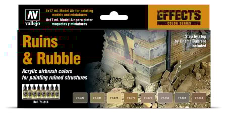 Seturi de vopsele Vallejo - Vallejo 71214 - Ruins & Rubble (8)