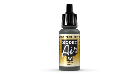 Vopsire, Weathering & Diorama - Vallejo 71258 - Gray Green RLM74