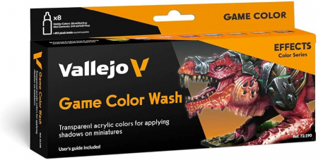 Vallejo Fantasy Paint Sets - Vallejo 72190 - Game Color - Wash Set 2024
