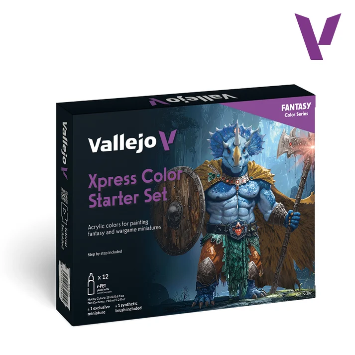 Vopsire, Weathering & Diorama - Vallejo 72209 - Xpress Color Starter Set
