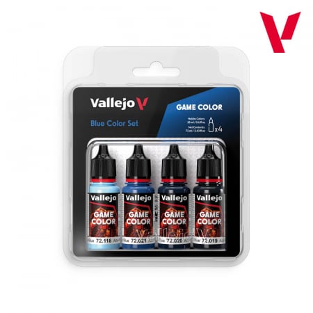 Seturi de vopsele Vallejo - Vallejo 72376 - Game Color - Blue Color Set