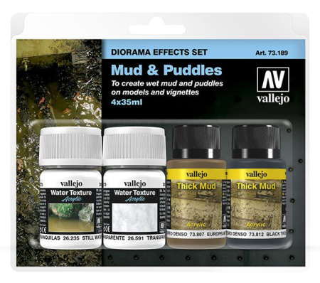 Vallejo Weathering Effects - Vallejo 73189 - Mud & Puddles (4)
